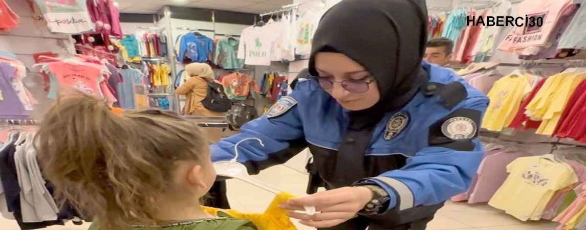 Hakkari polisi ihtiyaç sahibi çocukları giydirdi