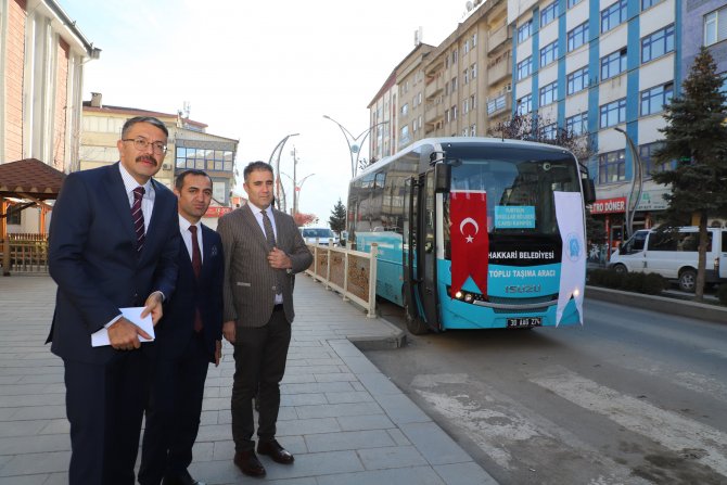 Hakkari Belediyesi  araç filosunu güçlendiriyor