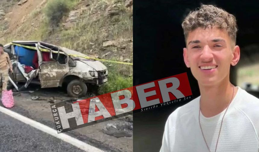 Çukurca'da feci kaza: 1 ölü 6 yaralı