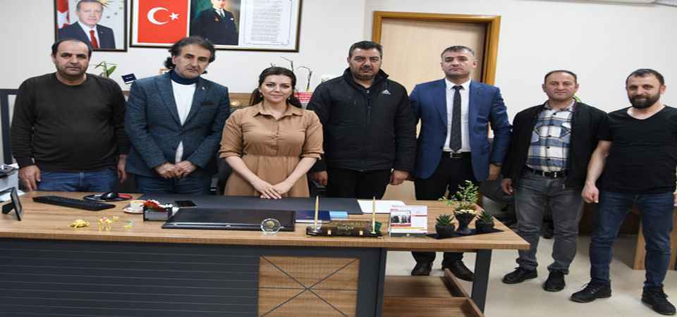 Hakkari gazeteciler Cemiyetinden Başhekim Dursun'a ziyaret