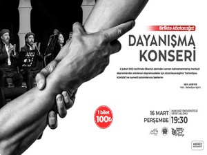 HAKKARİ'DE DAYANIŞMA KONSERİNE DAVET