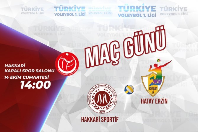 Türkiye voleybol 1. Ligi müsabakasına davet