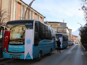 HAKKARİ’DE ÜCRETSİZ TOPLU TAŞIMA BAŞLADI