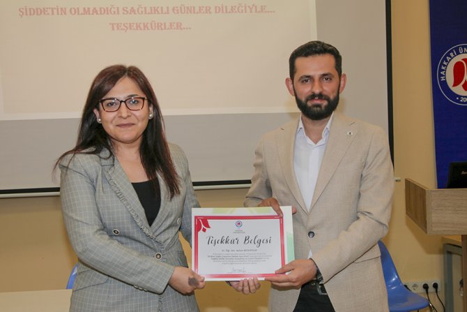 HAKKARİ'DE SAĞLIKTA ŞİDDET KONULU SEMİNER