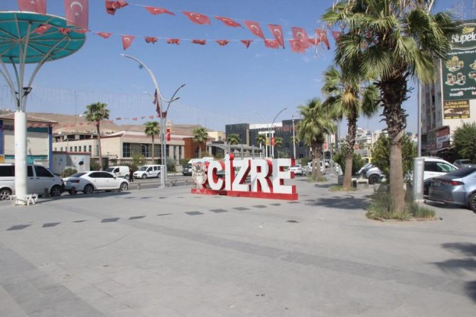 Cizre'de sıcaklar 45,9 derece