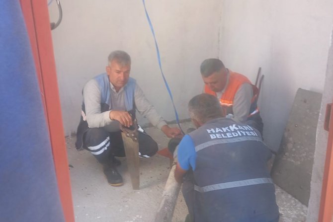 Belediyesi ekipleri hafta sonu mesaisini dolu dolu geçirdi