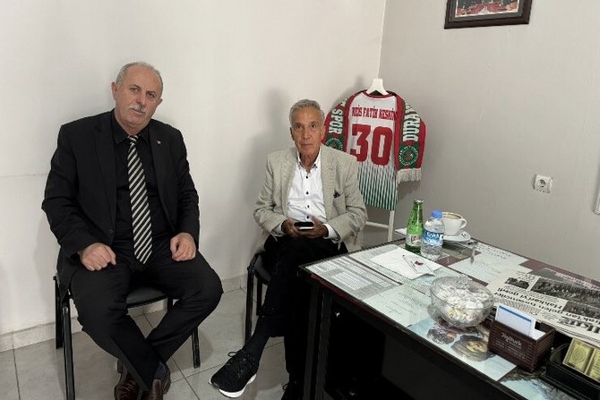 Gazeteci Yazar Yavuz Donat'tan Keskin'e ziyaret