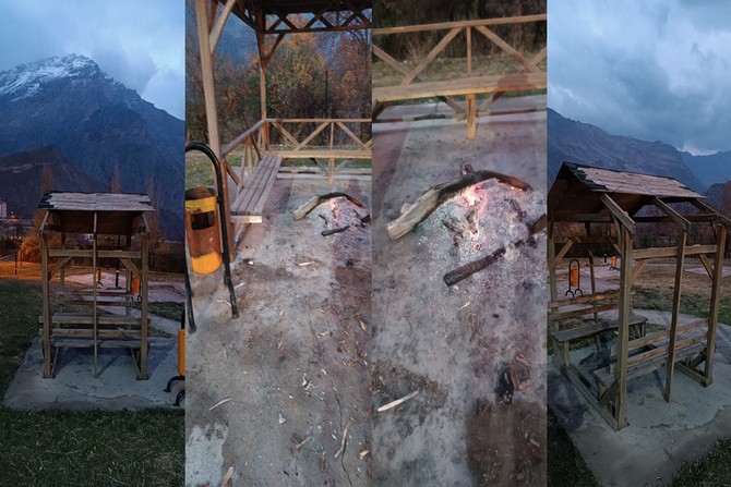 HAKKARİ’DE PARKA ÇİRKİN SALDIRI