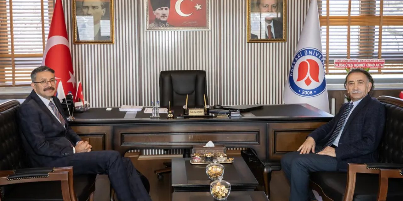 Vali Çelik'ten Rektör Gençcelep’e İade-i Ziyaret