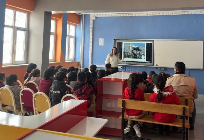 Öğrencilere çevre eğitimi