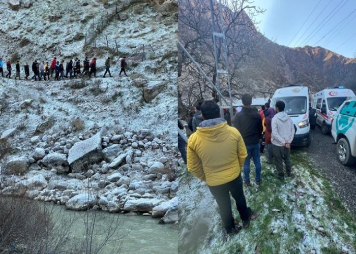 HAKKARİ ÜZÜMCÜ'DE DAĞDA DÜŞEN GENÇ HAYATINI KAYBETTİ