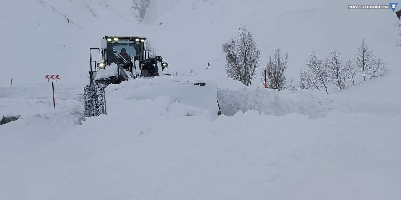 Hakkari’de 355 yerleşim yolu kapandı