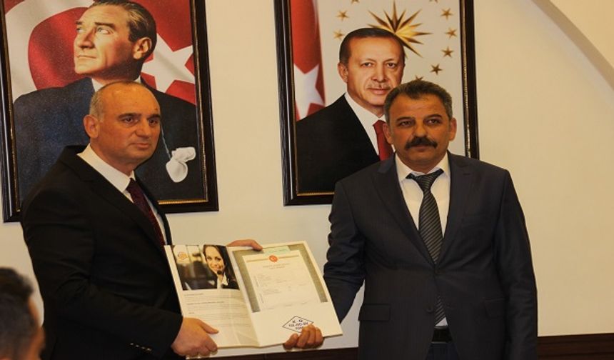 Hakkari'de Tapu dağıtım töreni!