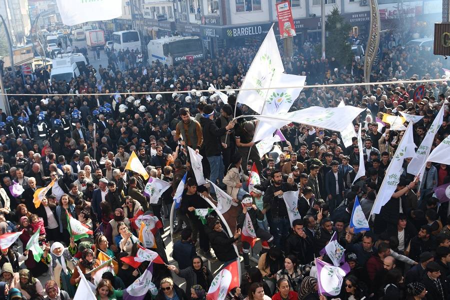 Yeşil Sol Parti'nin Hakkari seçim bürosu açıldı