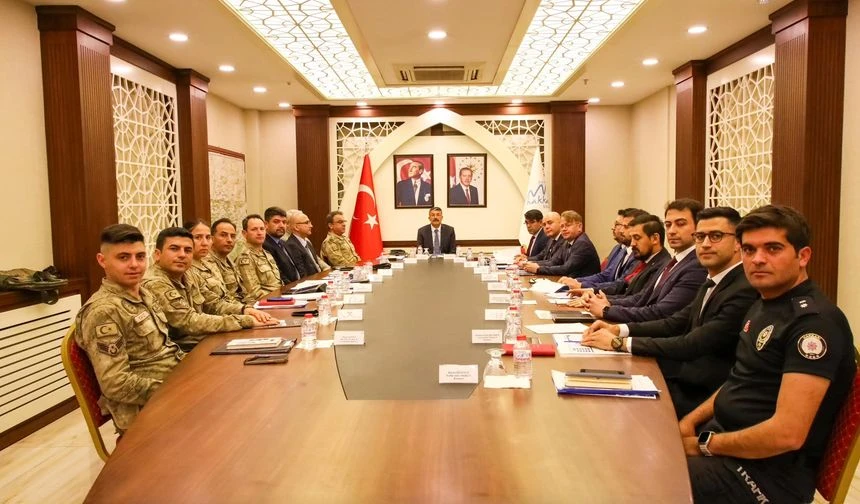 Hakkari'de Asayiş Toplantısı düzenlendi