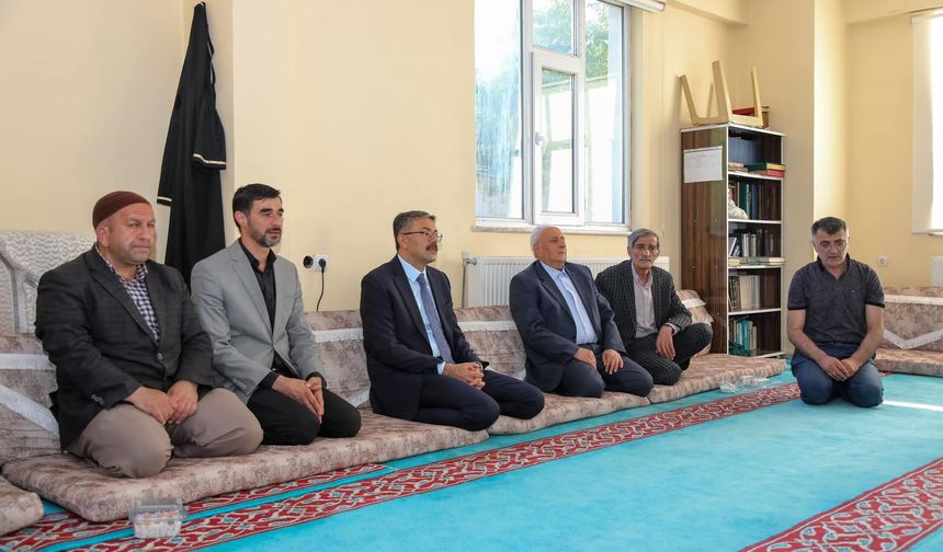 Vali Çelik, Kara Ailesine Taziye Ziyaretinde Bulundu