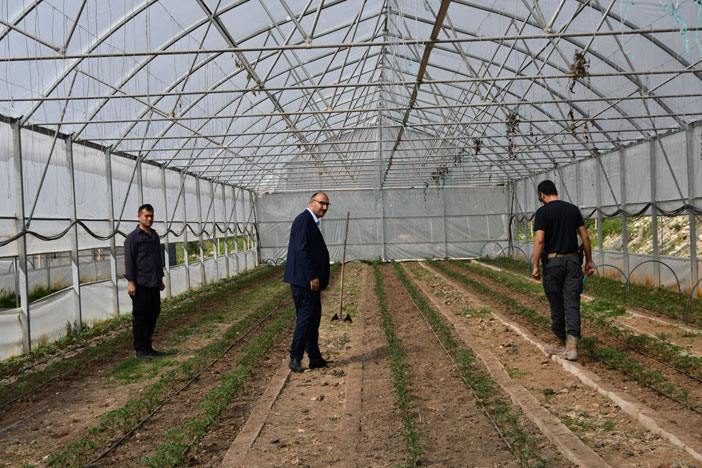 Çukurca'ya 10 yeni sera kuruluyor