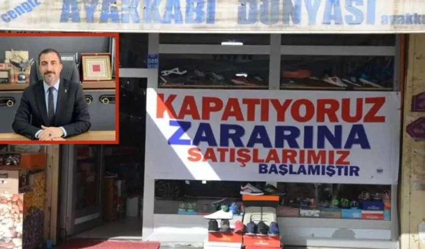 Başkan Tekin: Hakkari'de esnaf bir bir kepenk kapatıyor