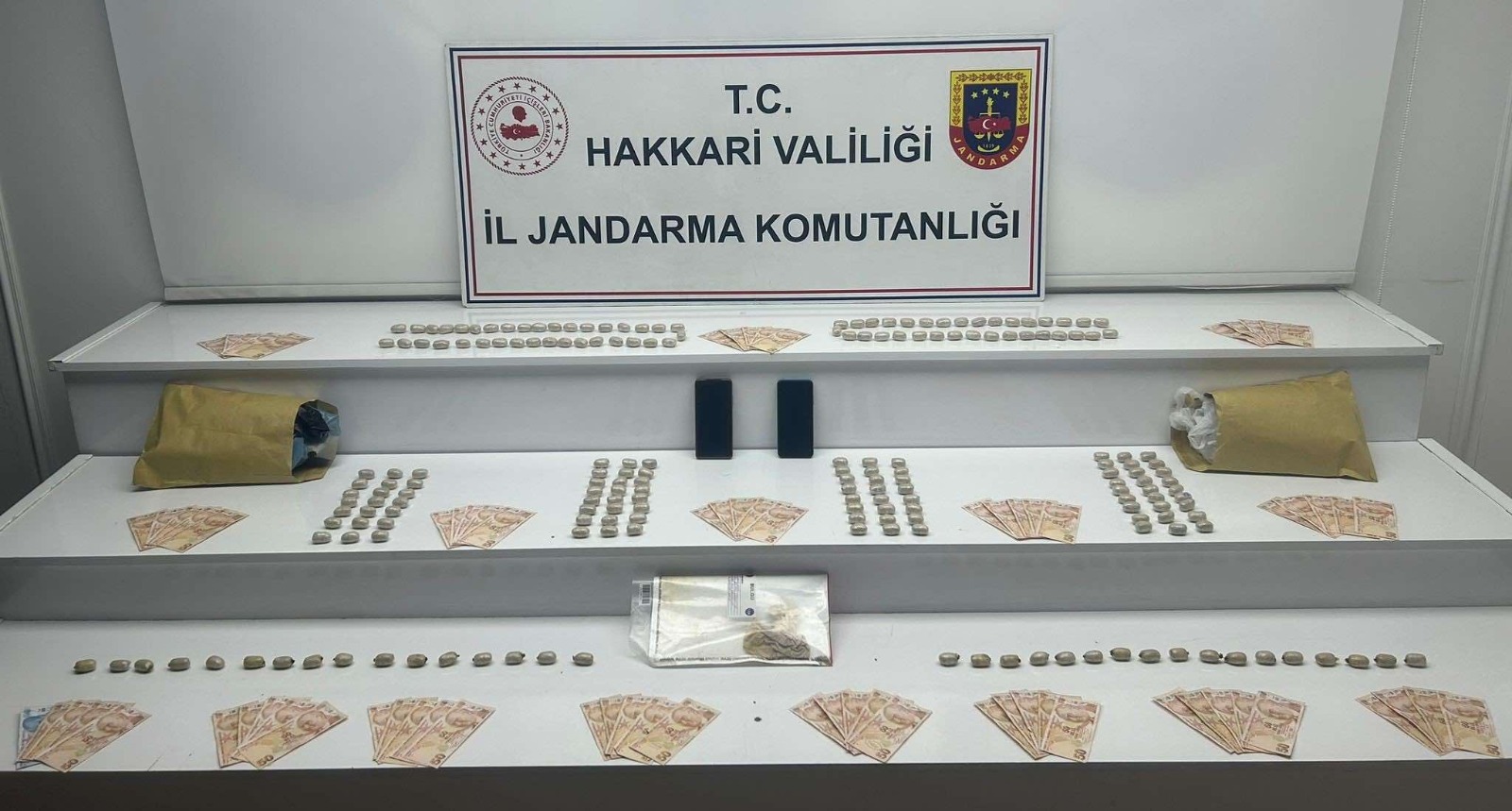 Hakkari'de uyuşturucu operasyonu