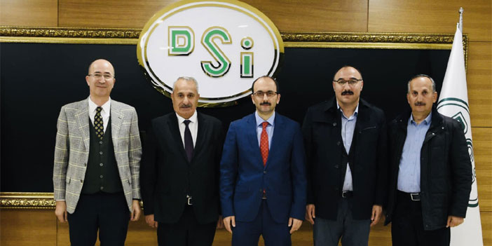 Belediye Başkanları'ndan DSİ Genel Müdürü Balta'ya ziyaret