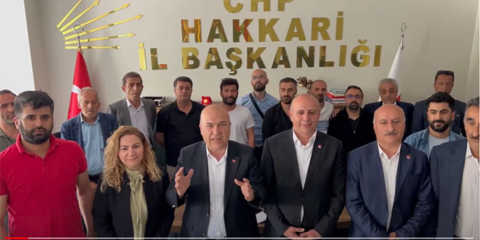 CHP'den Hakkari'ye seçim teşekkürü!