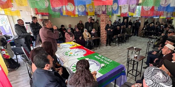 DEM SEÇİM İRTİBAT OFİSİNE ZİYARETLER SÜRÜYOR