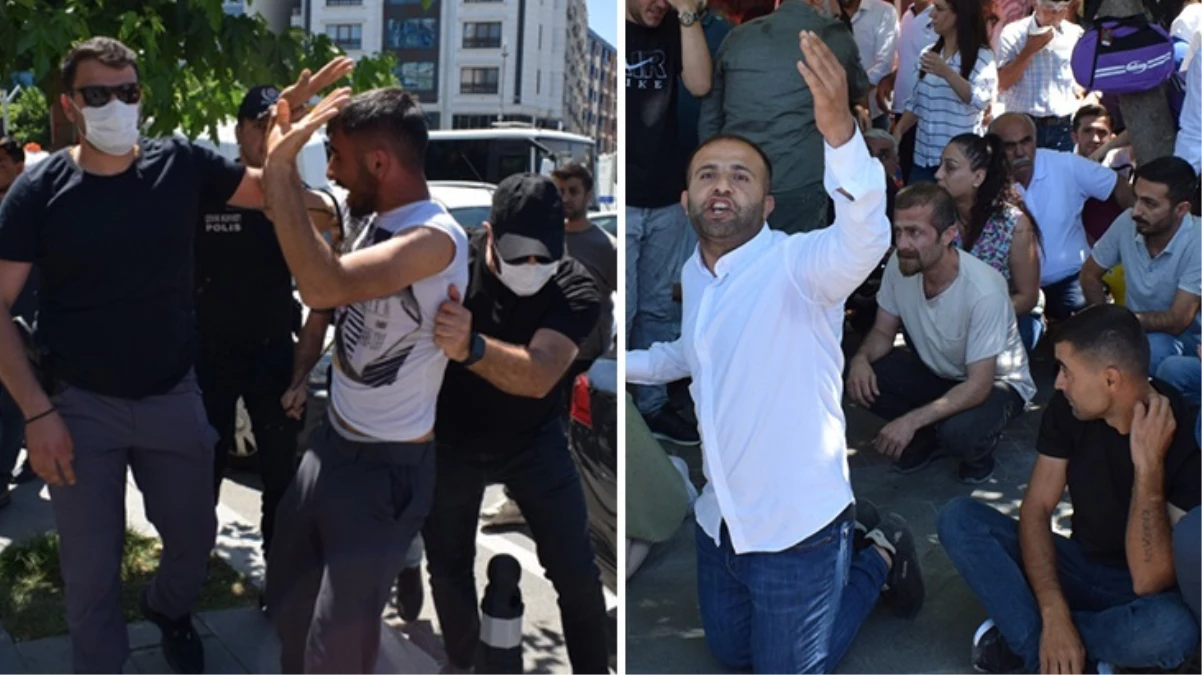 HAKKARİ BELEDİYE BAŞKAN PROTESTOSU: 3 GÖZALTI