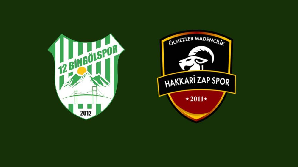  12 Bingölspor Hakkari Zapspor’u Ağırlayacak