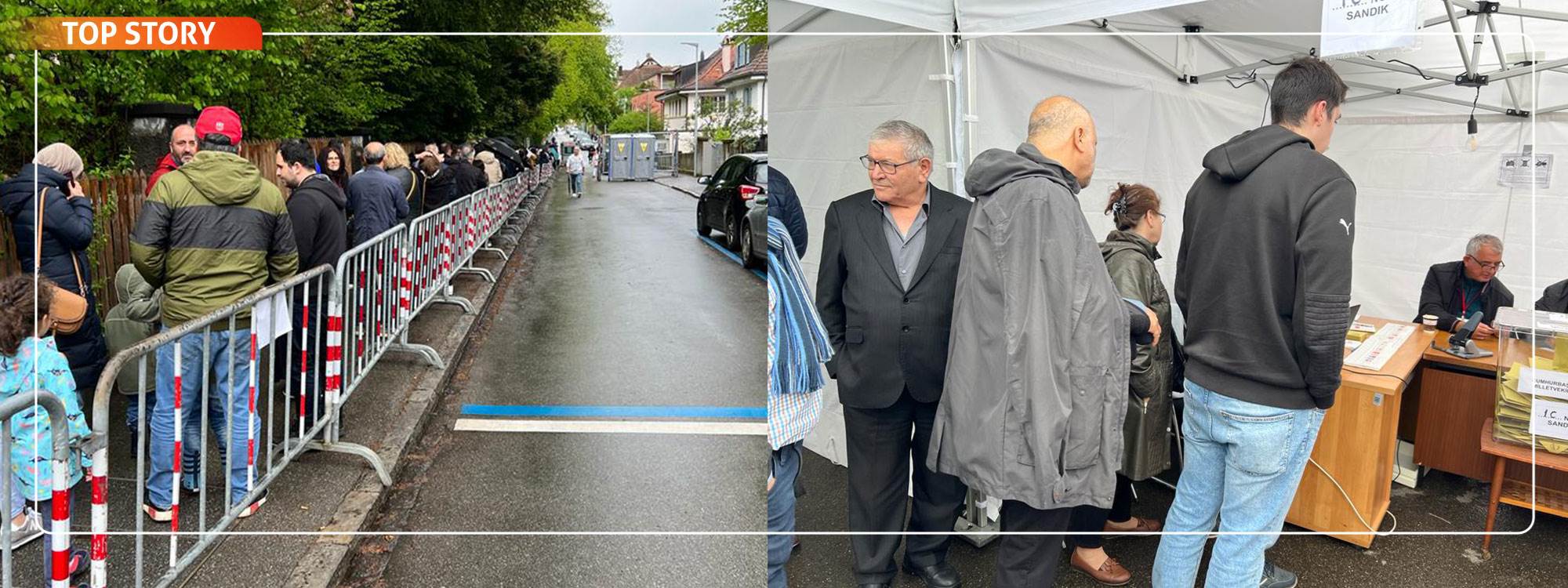 Şu ana kadar 700 bin seçmen yurt dışında oy kullandı