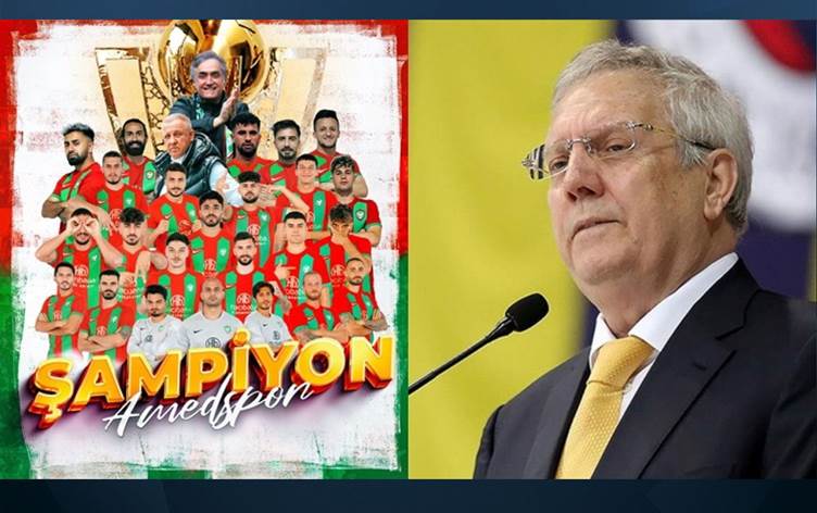 Aziz Yıldırım'a teklif: 'Gel yol göster Amedspor Barcelona olsun'