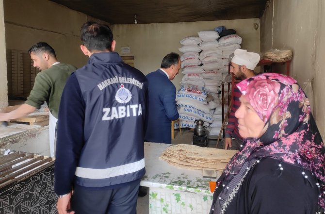 Hakkari Zabıtasından genel denetim