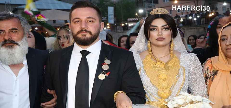 İranlı  Geline 15 kilo altın, damada 5 milyon 300 Bin TL toplandı