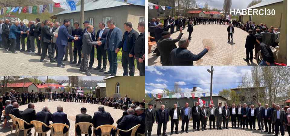 Yeşil Sol Partinin köy ziyaretleri sürüyor