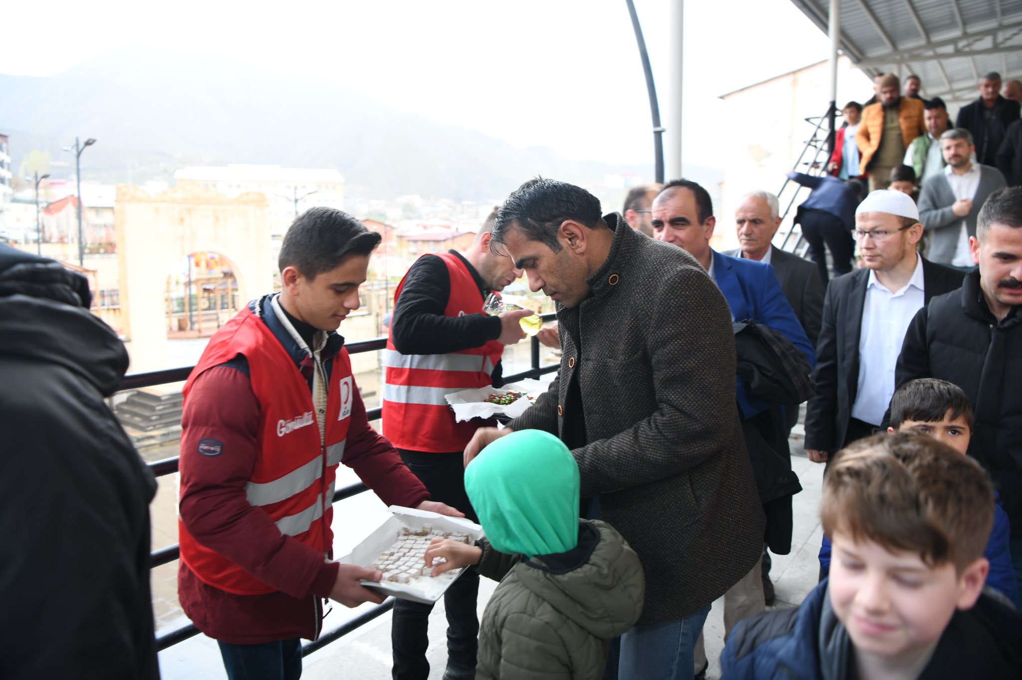    Hakkari'de bayramlaşma programı