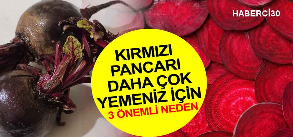 Kırmızı Pancarın Faydalarını Biliyor Musunuz?