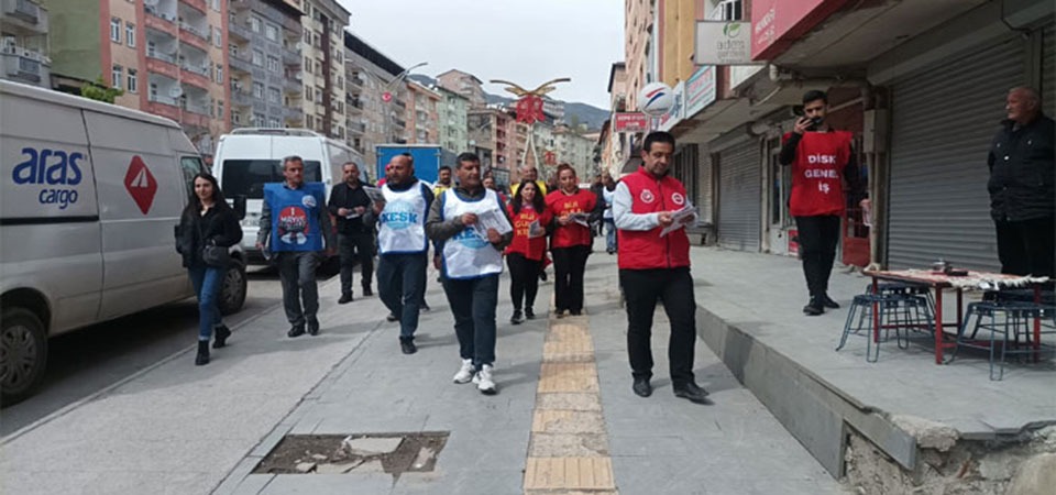 Hakkari'de 1 Mayıs hazırlıkları