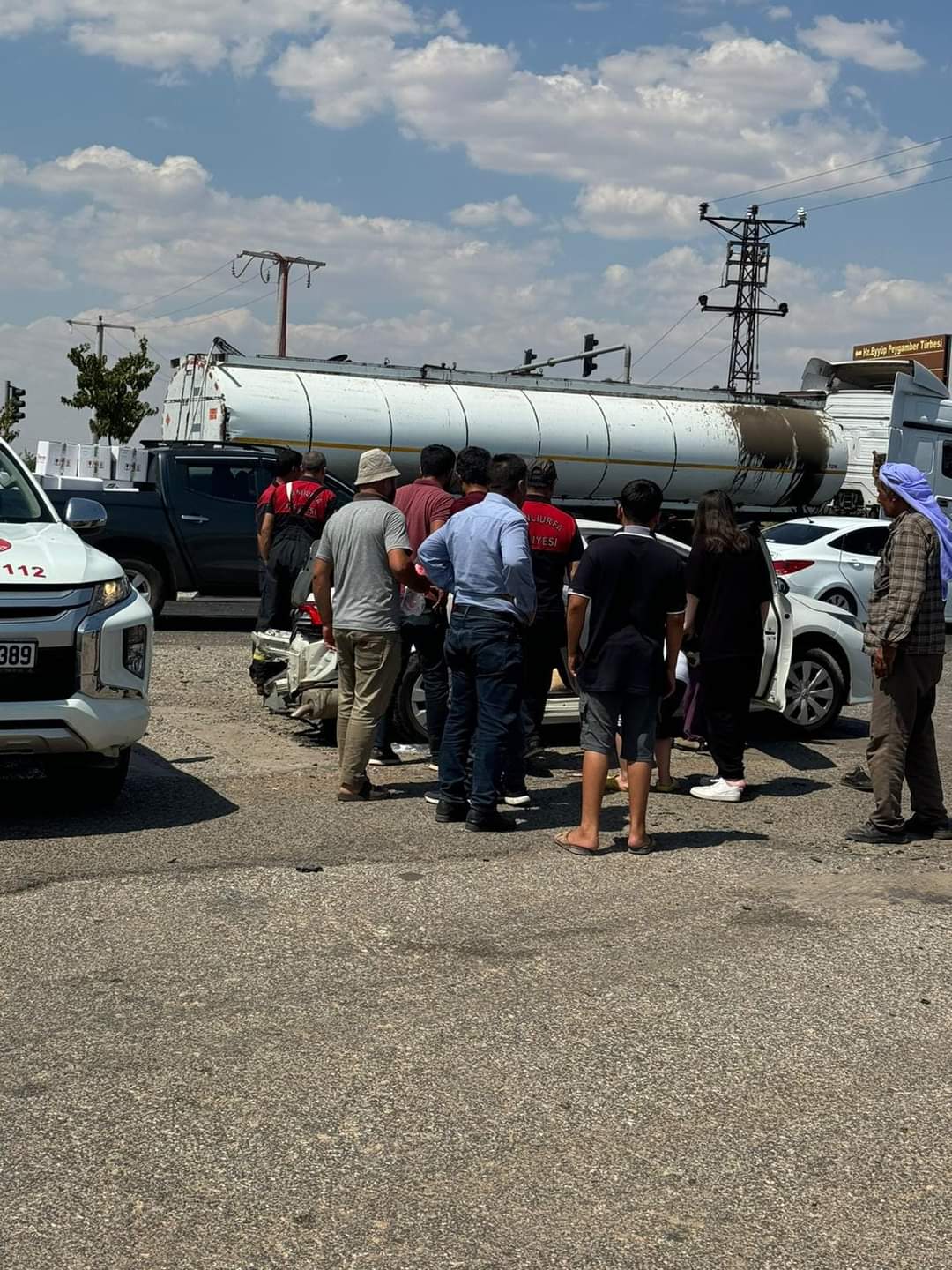 VIRANŞEHIR,DE KAZA 5 YARALI