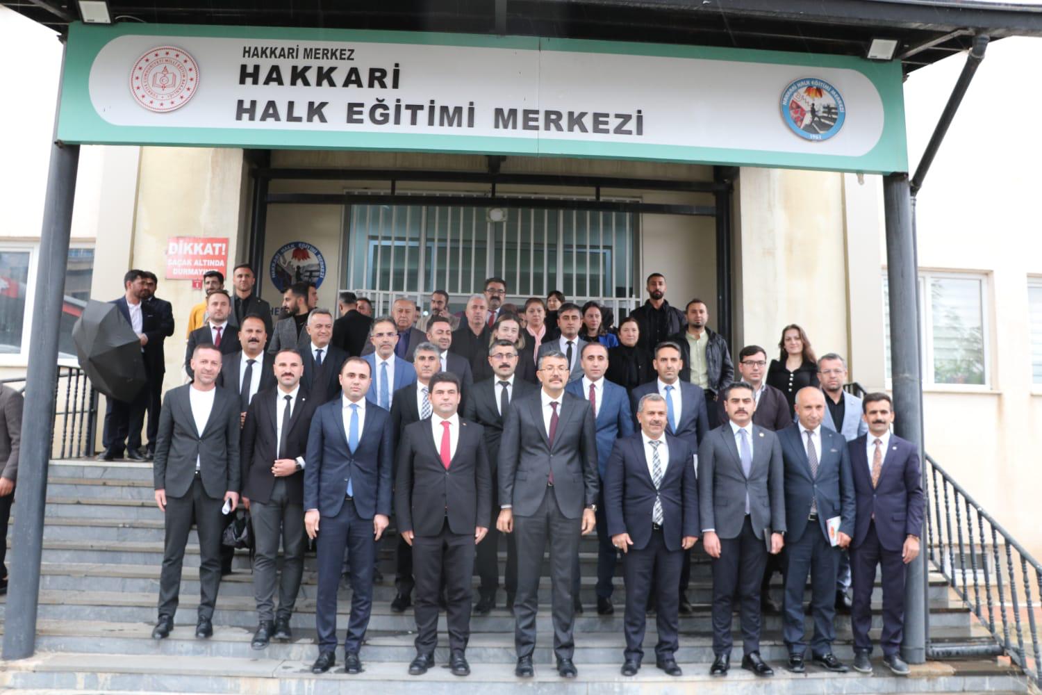 HAKKARİ’DE EĞİTİMİ GELİŞTİRME VE TAKİP PROJESİ TANITILDI