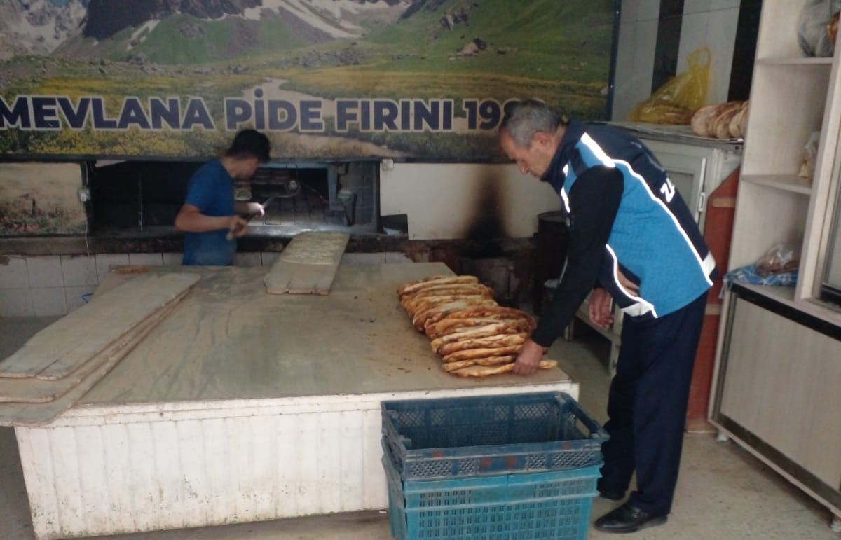 Hakkari’de fırın ve pastaneler denetlendi