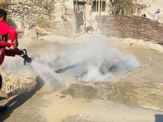Kırıkdağ’daki Ev Yangınına İtfaiye Müdahale Etti