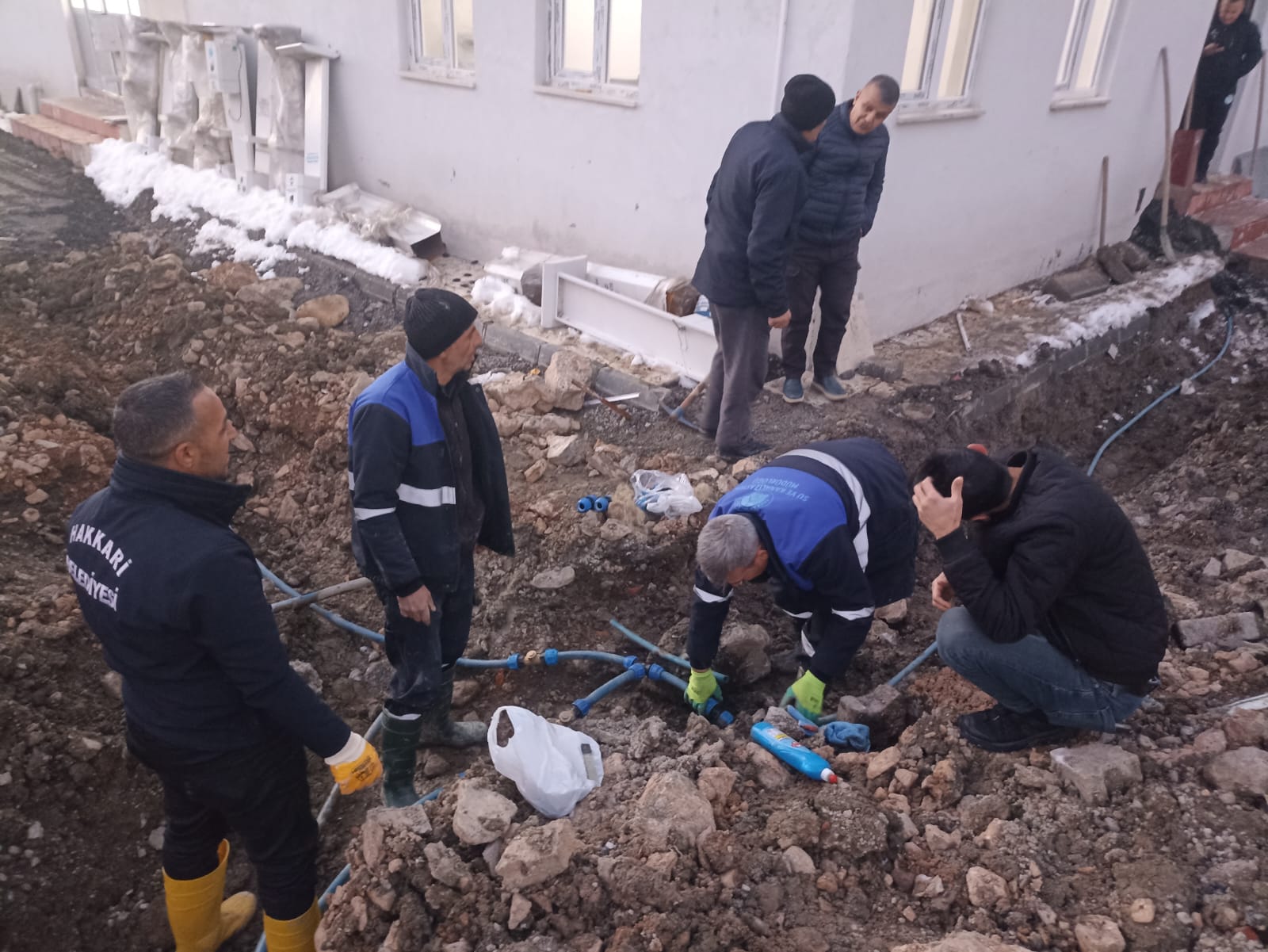 Hayvan Barınağına İçme Suyu Bağlandı