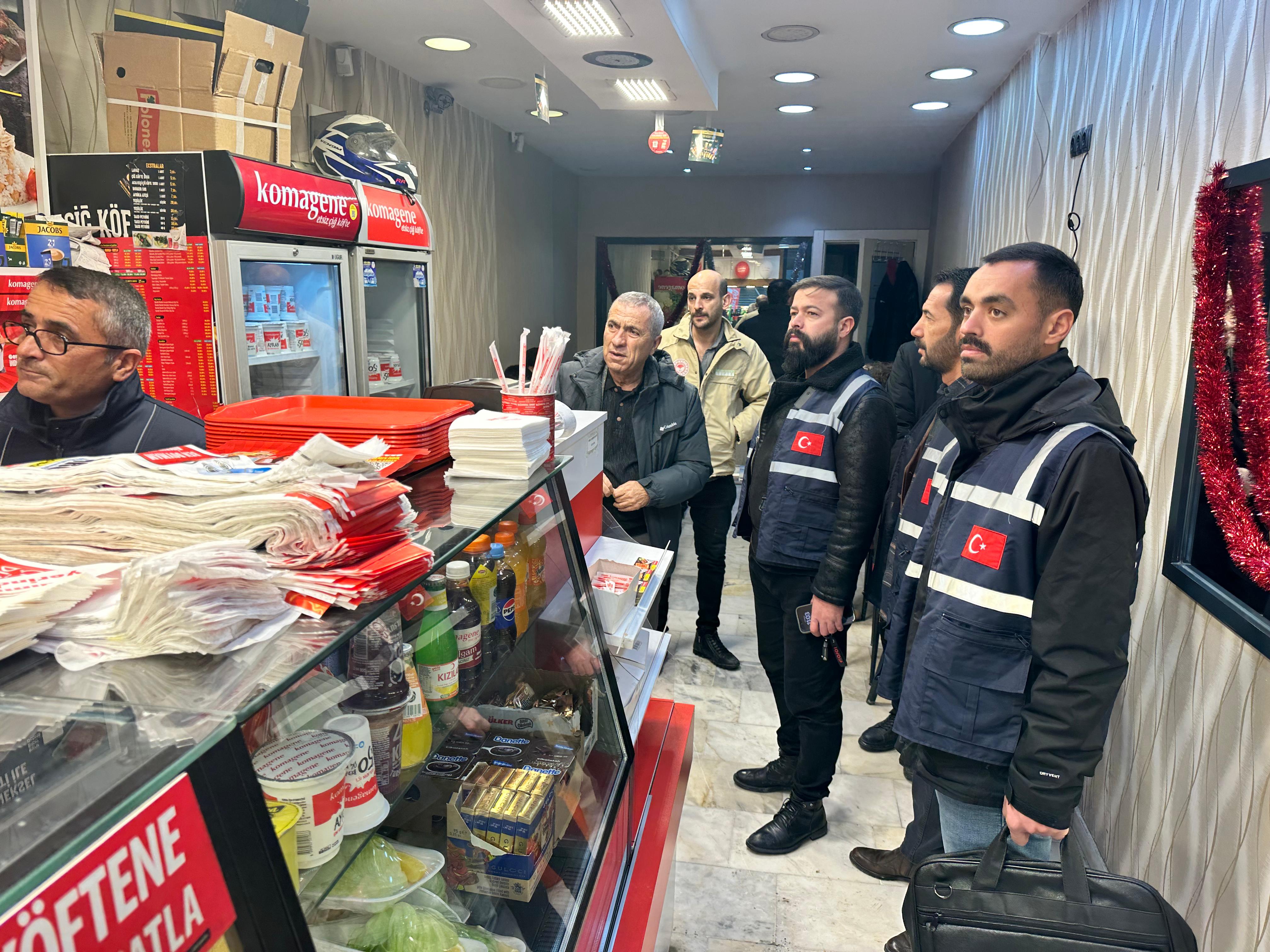 Yüksekova’da Fırın ve Lokantalara Kapsamlı Denetim
