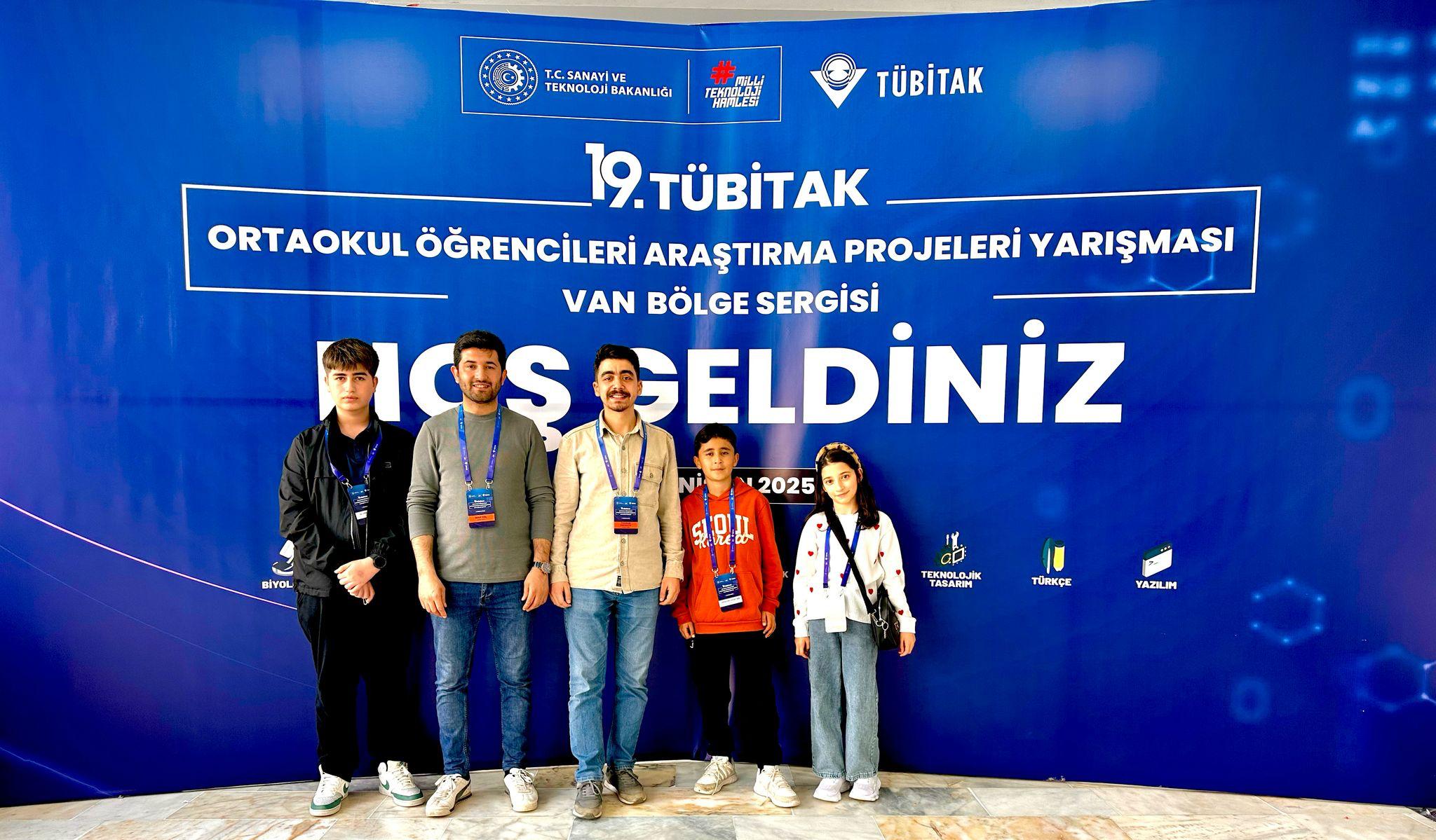 Hakkâri Milli Eğitim’den TÜBİTAK’ta Bir Başarı Daha!