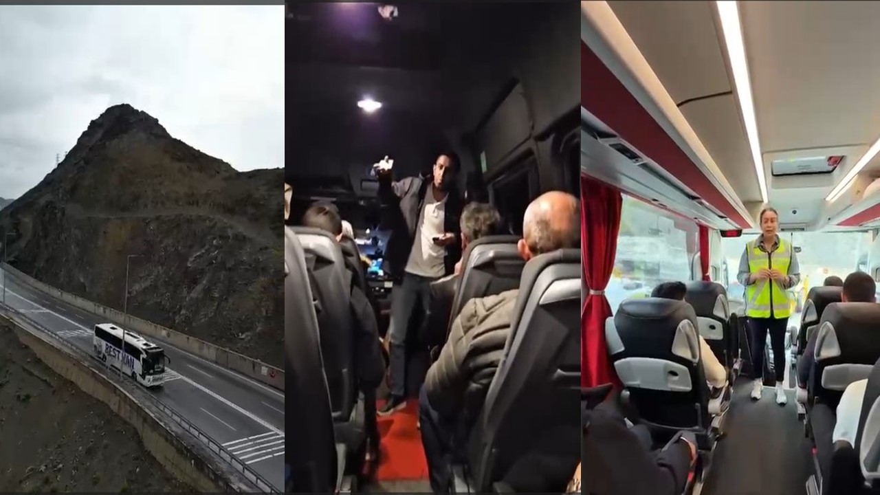 Hakkari'de Otobüste Sivil Polis Denetimi