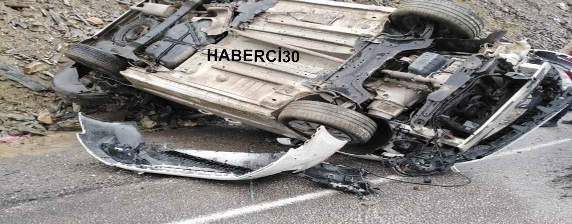 Hakkari'de trafik kazası