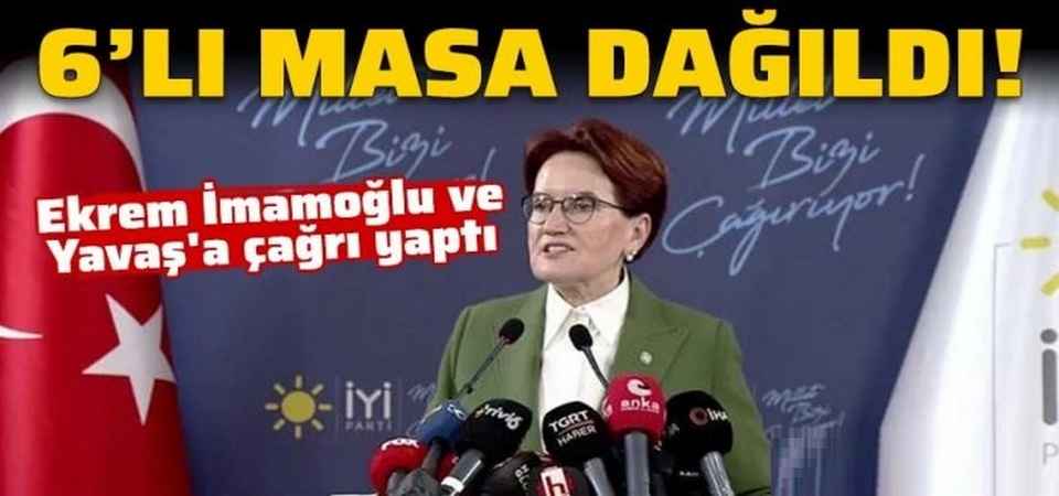 İYİ Parti masadan kalktı