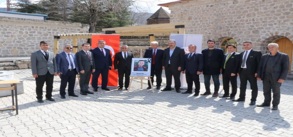 Deprem şehidi Tunç Çukurca'da anıldı