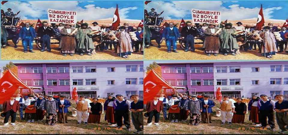 100. yılı etkinlikleri çerçevesinde Bağışlı'da 