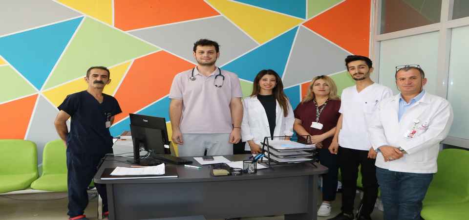 Hakkari Devlet hastanesi  Yaş alma merkezi' bir ayda 400 kişiye hizmet verdi