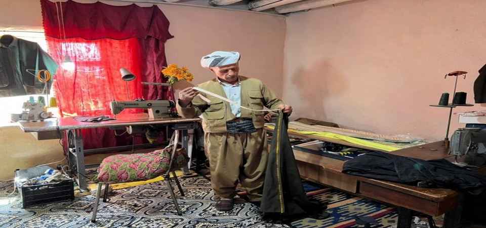 Hakkari'nin Şemdinli ilçesi Aktütün köyünün dengbej terzisi